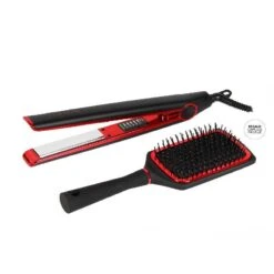 La Casa del Peluquero Tienda -La Casa del Peluquero Tienda corioliss plancha c1 cepillo paddle black red 1