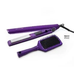 CORIOLISS PLANCHA C1 + CEPILLO PADDLE PURPLE